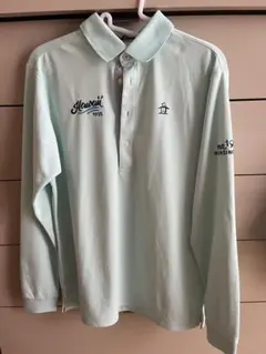 マンシングウェア 長袖ポロシャツ