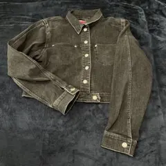 LEVI'S PREMIUM ダークグレー デニムジャケット M