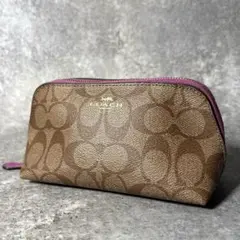 COACH シグネチャー ハート柄 ペンケース ポーチ - メルカリ