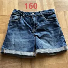 GAP キッズ　デニム　ショーパン　160サイズ