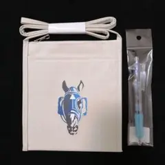 JRA競馬 オジュウチョウサン サコッシュ &ボールペン ※キーホルダー無し