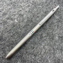 PE1193□パイロット 振り子式 4色 ボールペン ステンレス レトロ ※凹み パイロット 細字4色 振り子式ボールペン