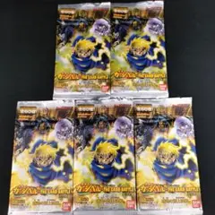 新品未開封　金色のガッシュベル！！　ザ・カードバトル　琥珀の頂上決戦　５パック