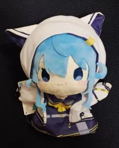 ホロライブ 星街すいせい パペットぬいぐるみ 猫耳 パーカー