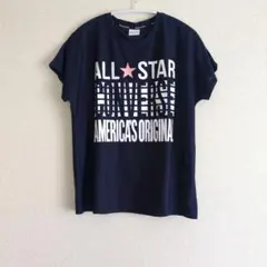 CONVERSE ALL STAR Tシャツ ネイビーのサムネイル