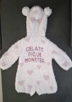 gelato pique クマ耳ロンパース ピンク