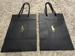 Ralph Lauren ラルフローレン ショップ袋 2枚セットのサムネイル