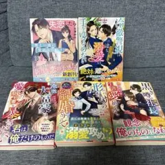 ベリーズ文庫 マーマレード文庫 10月新刊 5冊セット