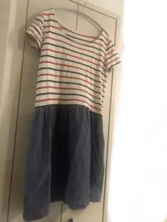 最終セール⭐︎アースミュージック&エコロジー　ボーダー切替ワンピース