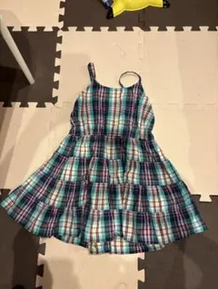 SISTERJENNIノースリーブチェック柄ワンピース M