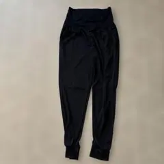マタニティ パンツ Lサイズ ブラックのサムネイル