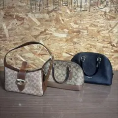 coach バッグ　美品まとめ売り