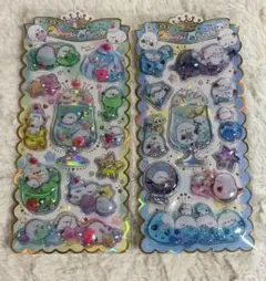 ウォーターシール シマエナガ ソーダ 2枚組