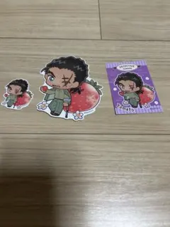 名探偵コナン　キャラペコ　いちご　大和敢助　シール　ステッカー　セット