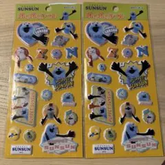 【新品未開封】PUPPET SUNSUN スンスン ぷくぷくシール 2枚セット