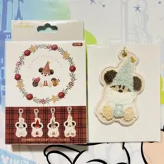 ディズニー⭐️クリスマス2025 キーチェーン リルリンリン 水色