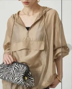 ラウンジドレス　シアーアノラック　ANORAKのサムネイル