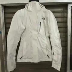 THE NORTH FACE フード付きジャケット ホワイト　レディース