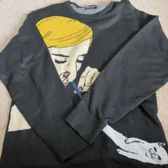 RIPNDIP グラフィックセーター Mサイズ ブラック