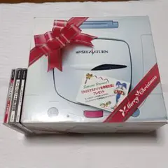希少 美品 セガサターン 本体 クリスマスナイツ冬季限定版 HST-3220