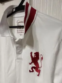 GIORDANO ポロシャツ ホワイト Lのサムネイル