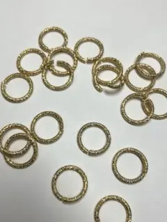 貴和製作所　スターダスト　丸カンゴールド　20個