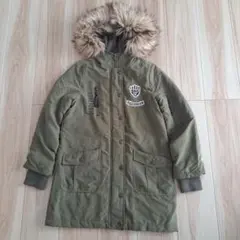 LOVETOXIC 　ラブトキシック　モッズコート　カーキ　S　140