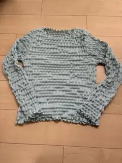 ワッフルカットソー