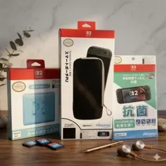 Nintendo Switch 2 カードポケット.フィルム .ケースセット