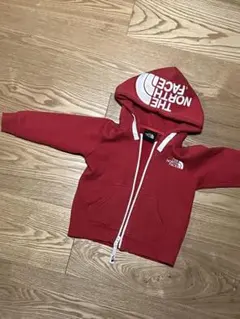 THE NORTH FACE キッズ パーカー レッド 100