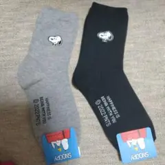 スヌーピー　ソックス　靴下　２足セット