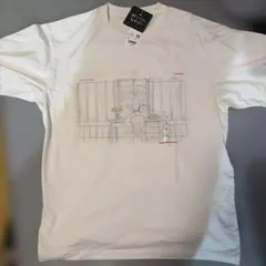 新品タグ付　ユニクロ ジブリ 米津玄師 Tシャツ 君たちはどう生きるか 白 L