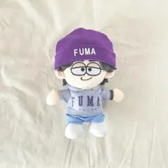 タムぬい ちびぬい 服 カレッジパーカー 紫 FUMA - メルカリ