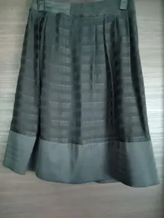 BODY DRESSING Deluxe ブラックフレアスカート 38