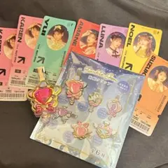 ららぽーと　フルーツジッパー　ステッカー　トゥインクルジェム　前髪クリップ