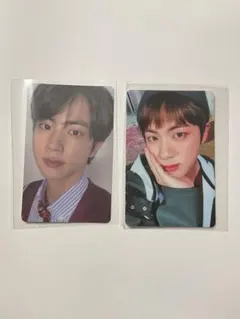 BTS ジン トレカ 2枚セット