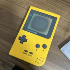 ゲームボーイポケットイエロー　ジャンク品パーツ取りやIPS液晶への換装ベースに！