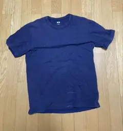 メンズ　Tシャツ　ユニクロ　Mサイズ　紺