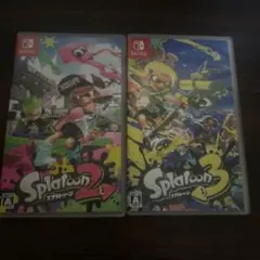 スプラトゥーン2 スプラトゥーン3 Switch ソフト 2本セットのサムネイル