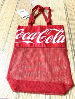 Coca-Cola オリジナル夏トートバッグ レッド 非売品のサムネイル