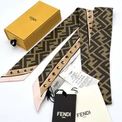 Fendi ヘアクリップ ブラウンツイル - メルカリ