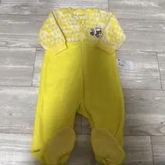 ユニクロ　フリース ロンパース　プーさん