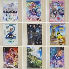 映画チラシ アニメ 2025 9種各5枚 まとめ売り 大量 フライヤー⑦