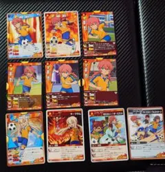 イナズマイレブンGO トレーディングカードtcg 雨宮太陽 新雲学園セット