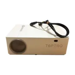 TOPTRO TR80 プロジェクター 本体 TOPTRO TR80 プロジェクター本体 ホワイト - メルカリ