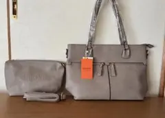 FIRANO トートバッグ ポーチ付き 2way セット