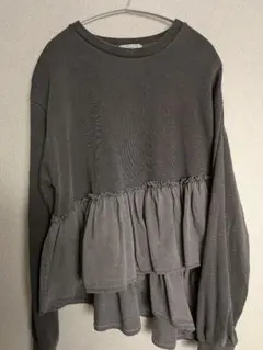 FREAK'S STORE フリル　ピグメント　スウェット