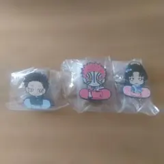 キャラばんちょうこうヘアクリップ 猗窩座・狛治・恋雪　3個セット