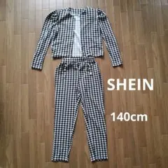 SHEIN セットアップ 千鳥格子 140cm