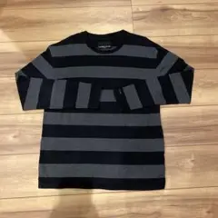 NUMBER (N)INE ストライプ長袖tシャツ S